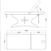 Mesa de masaje tailandés de madera Cama de tratamiento de spa - Kangmei