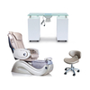 Spa moderno Salón de belleza Muebles polacos Secador portátil Estación de manicura de uñas Mesa con ventilación