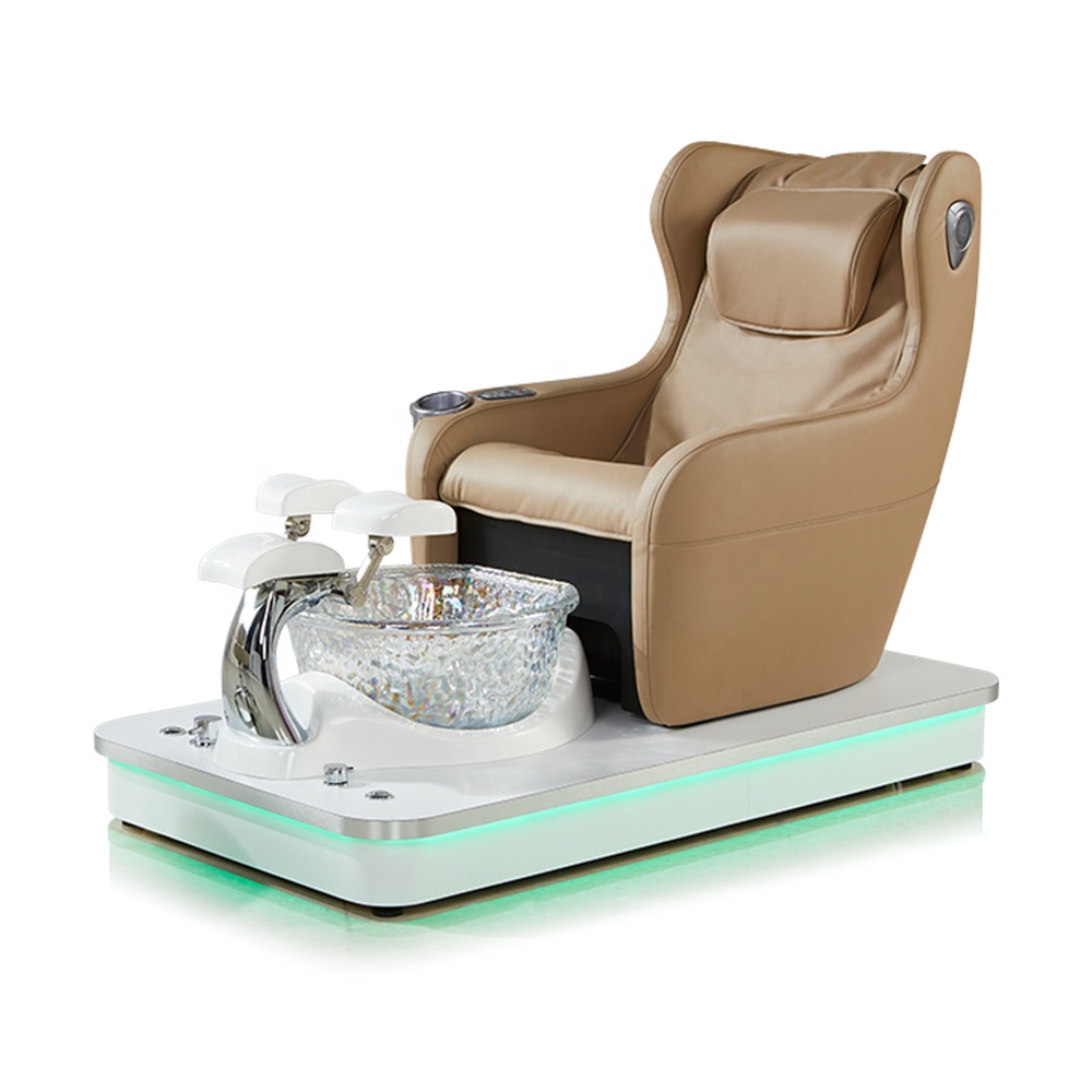 Lujo moderno belleza salón de uñas imán Jet Pipeless Whirlpool sistema vibración cuerpo completo masaje pie Spa pedicura silla