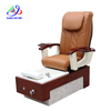 Beauty Nail Salon Whirlpool Jet System Base de madera para pies Spa masaje pedicura silla