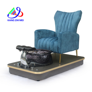 Elegante spa masaje terciopelo sofá bañera tratamiento rey princesa manicura pedicura silla