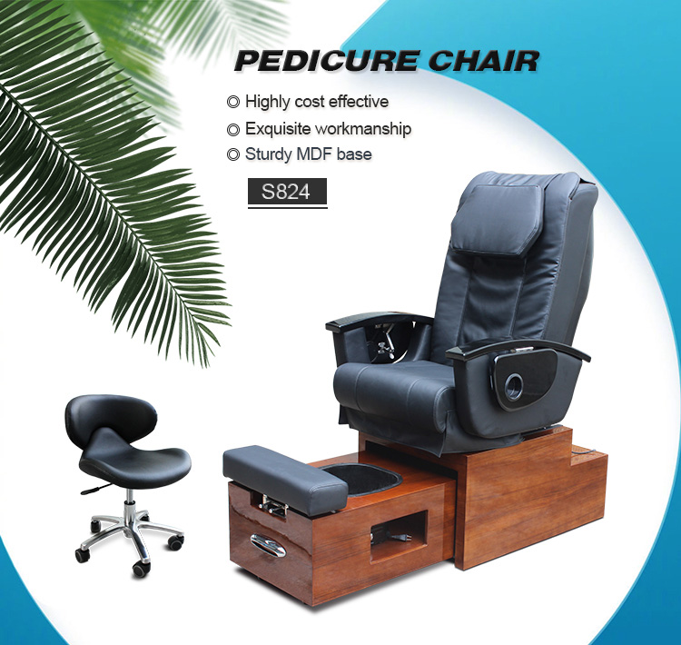 Sillón de pedicura spa para pies sin plomería con masaje