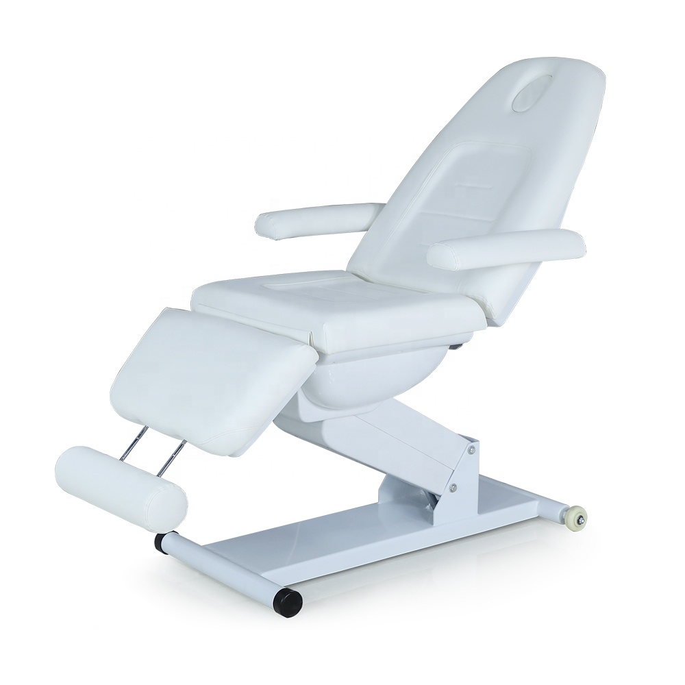 Mesa de masaje estacionaria ajustable eléctrica profesional cama facial